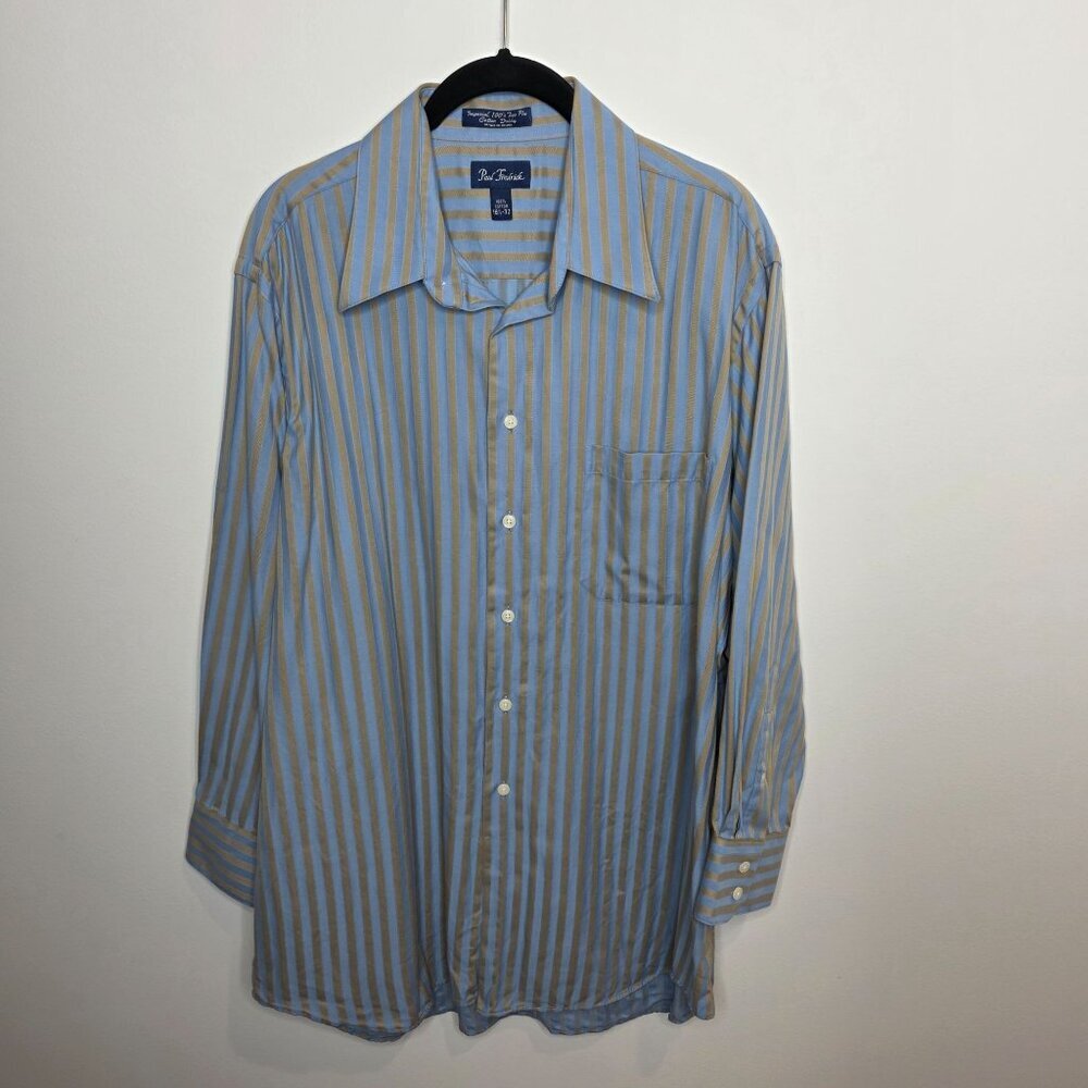 Paul Frederick Dress Shirt‎ Mens 16.5 32